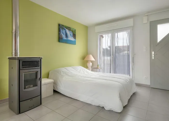 Maison De Plain-pied - Quartier Calme Pour Six Personnes 라 플랑-쉬르-메르